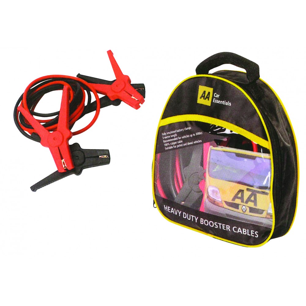 Image for PUB10545 AA Car Essentials Booster Cables 10mm/3m
