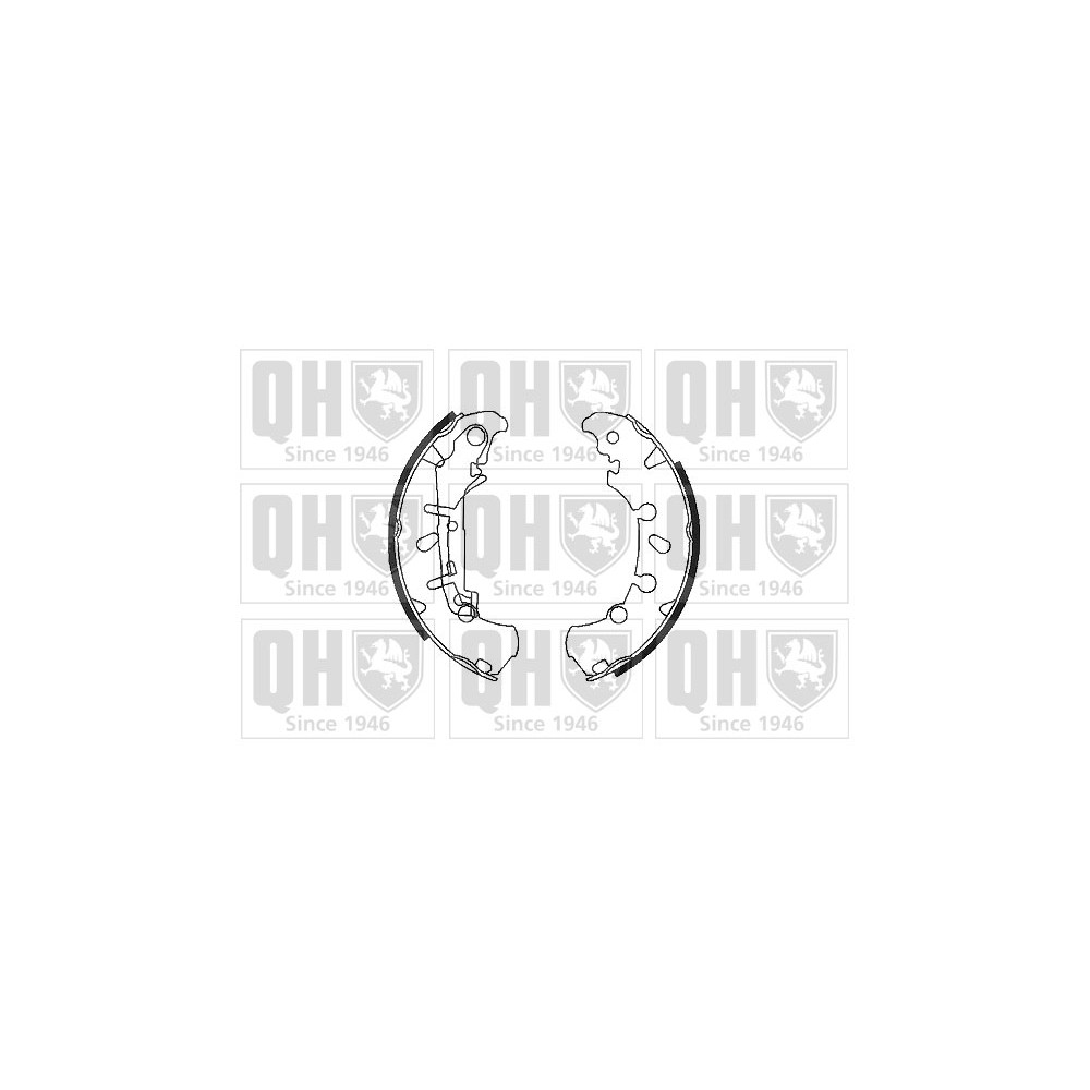 Image for QH BS1116 Brake Shoes
