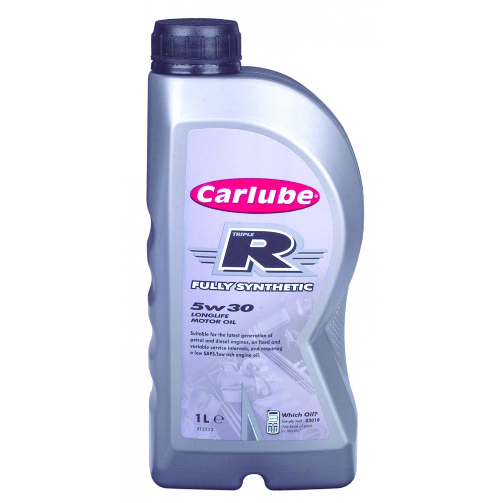 Image for Carlube Triple R 5w30 Fully Synthetic Engine Oil 1L