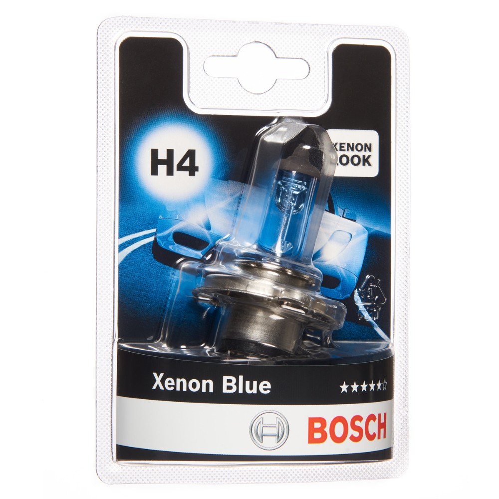 Image for Bosch Xenon Blue H4 12V 60/55W Single Bulb