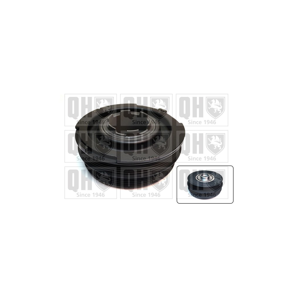 Image for QH QCD44 Crankshaft Damper Pulley