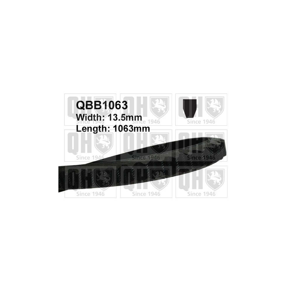 Image for QH QBB1063 V-Belt