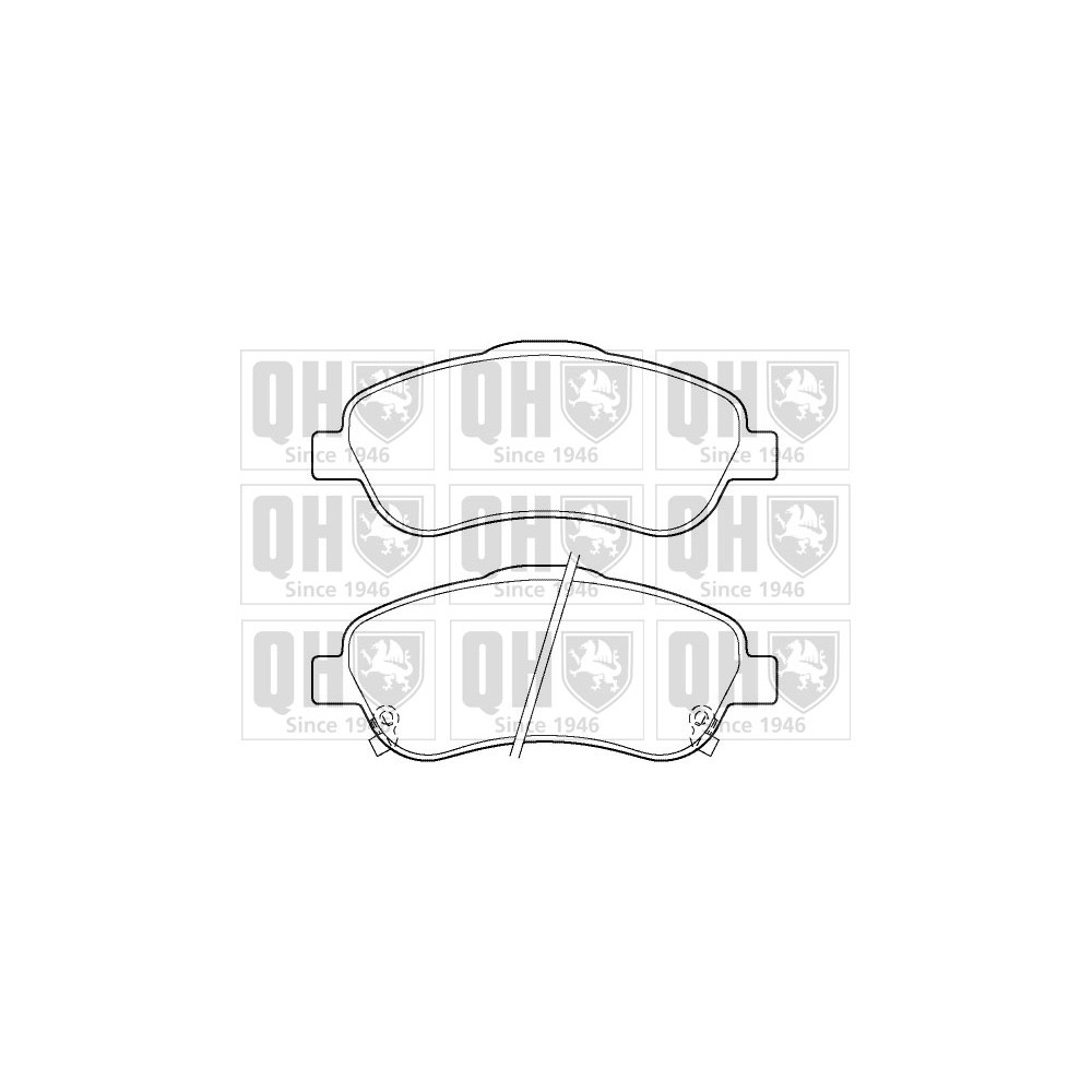 Image for QH BP1395 Brake Pad Set