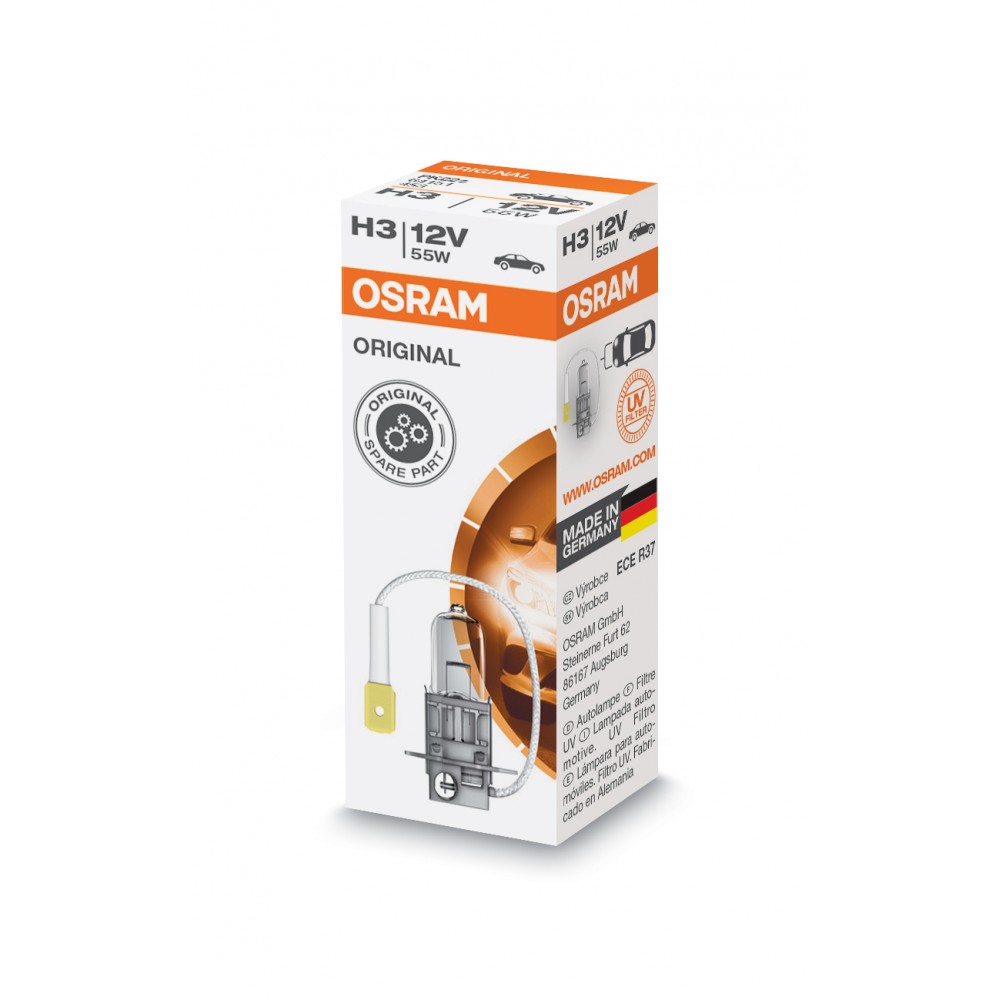 Image for Osram 64151 OE 12v 55w H3 PK22s (453) Single box