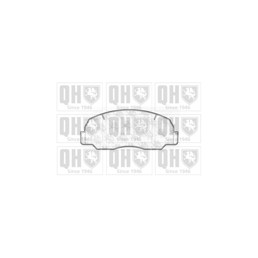 Image for QH BP424 Brake Pad Set