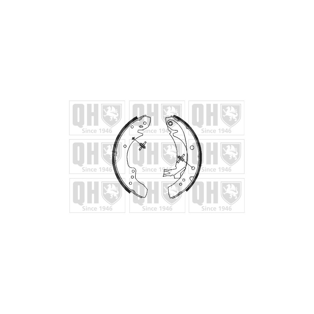 QH BS957 Brake Shoes Tetrosyl Express Ltd