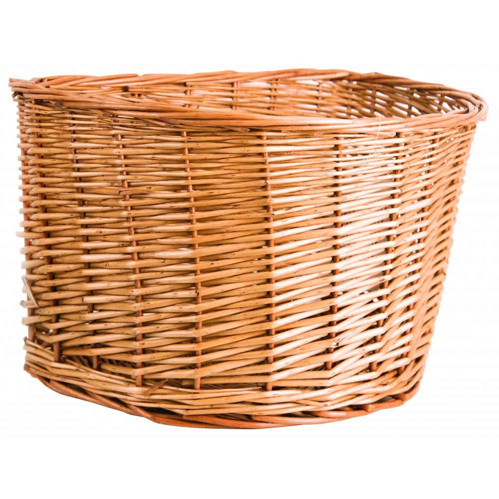 Image for Weldtite 9526 Wicker Front D-Shaped Basket (16'')