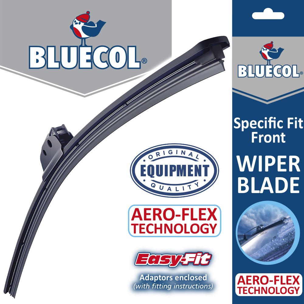 Image for Bluecol BWT405 Twin Pack Specific Fit Wiper Blades - 1 x 28 & 22 in