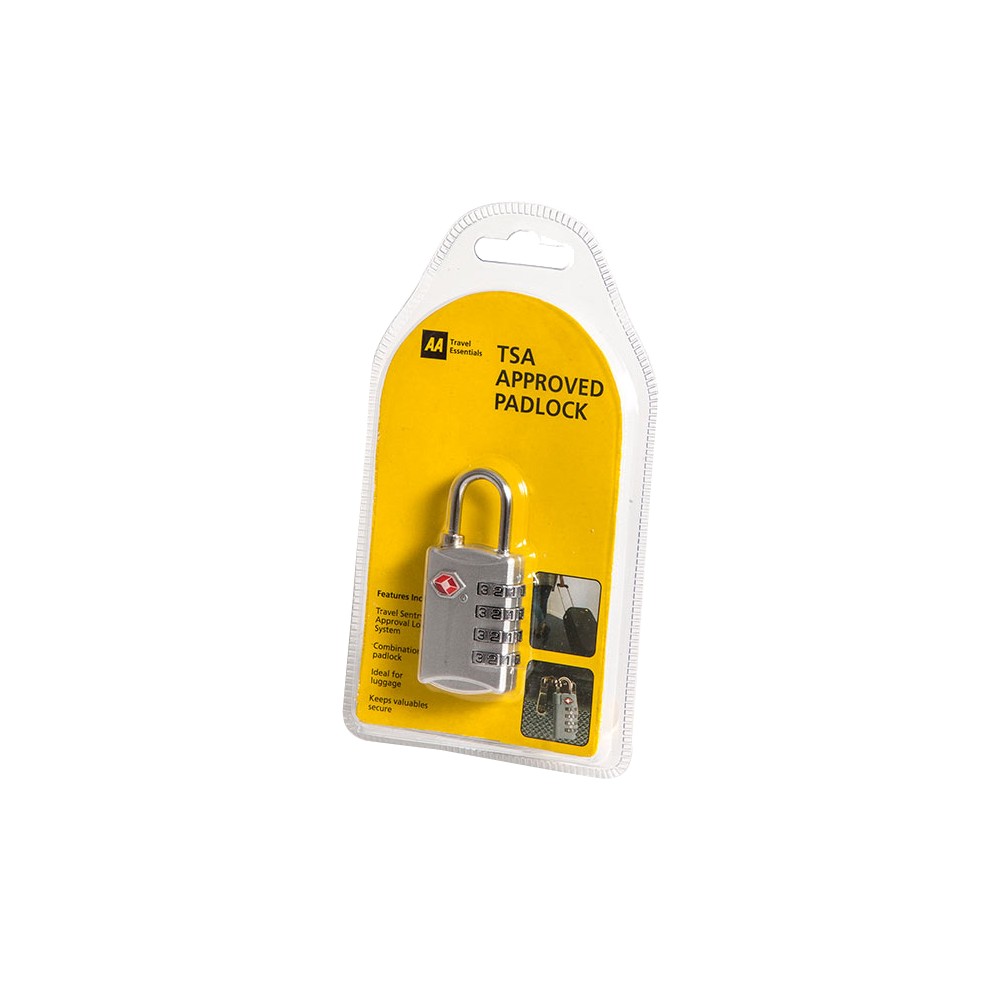 Image for AA Car Essentials 15885 TSA Padlock