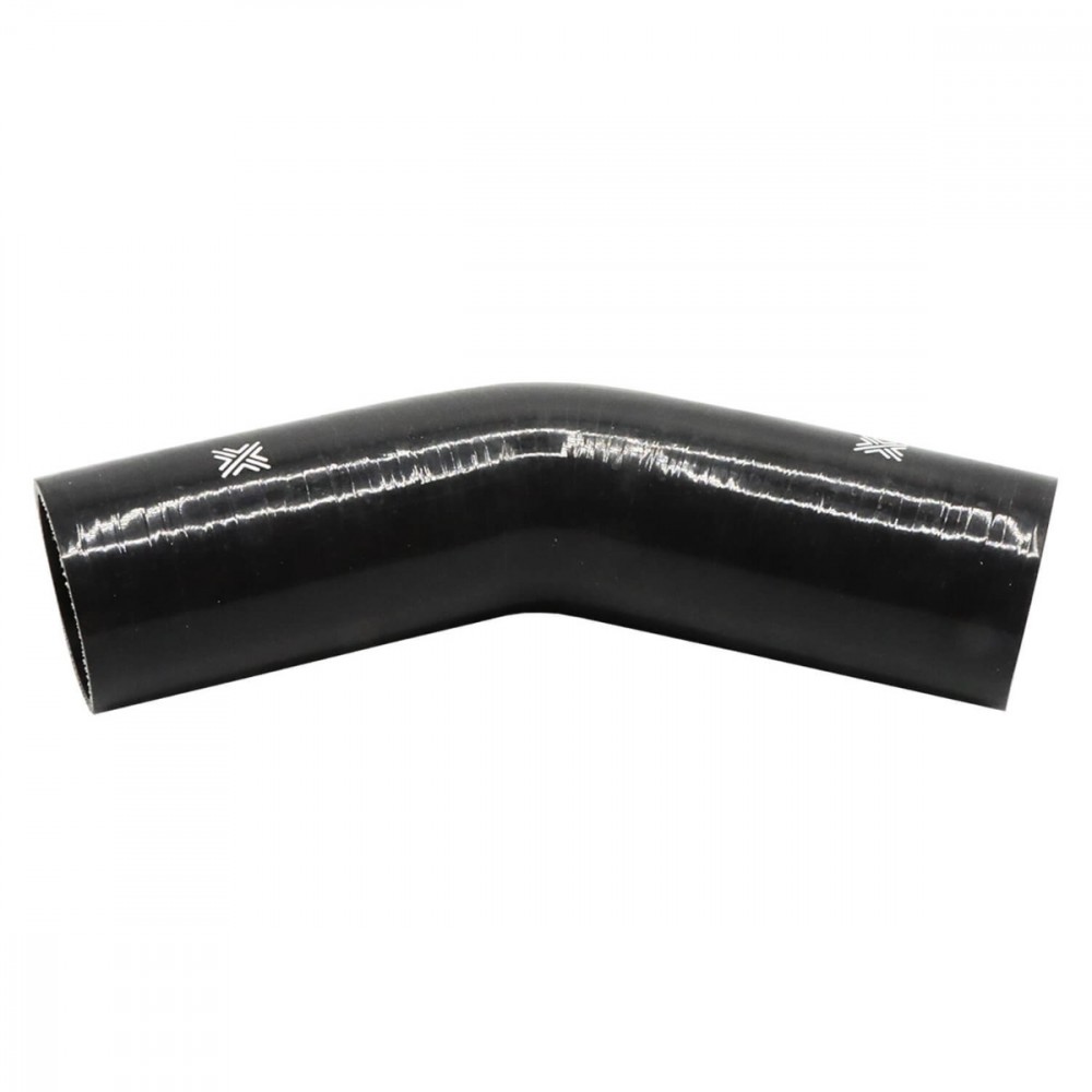 Image for Pipercross Performance Silicone HoseBlack 45Ã‚Â° 63mm bore  152