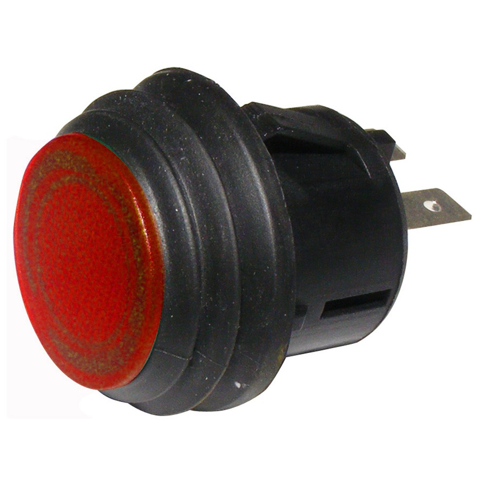 Image for Pearl PWN945 Splash Proof Push Switch - Red