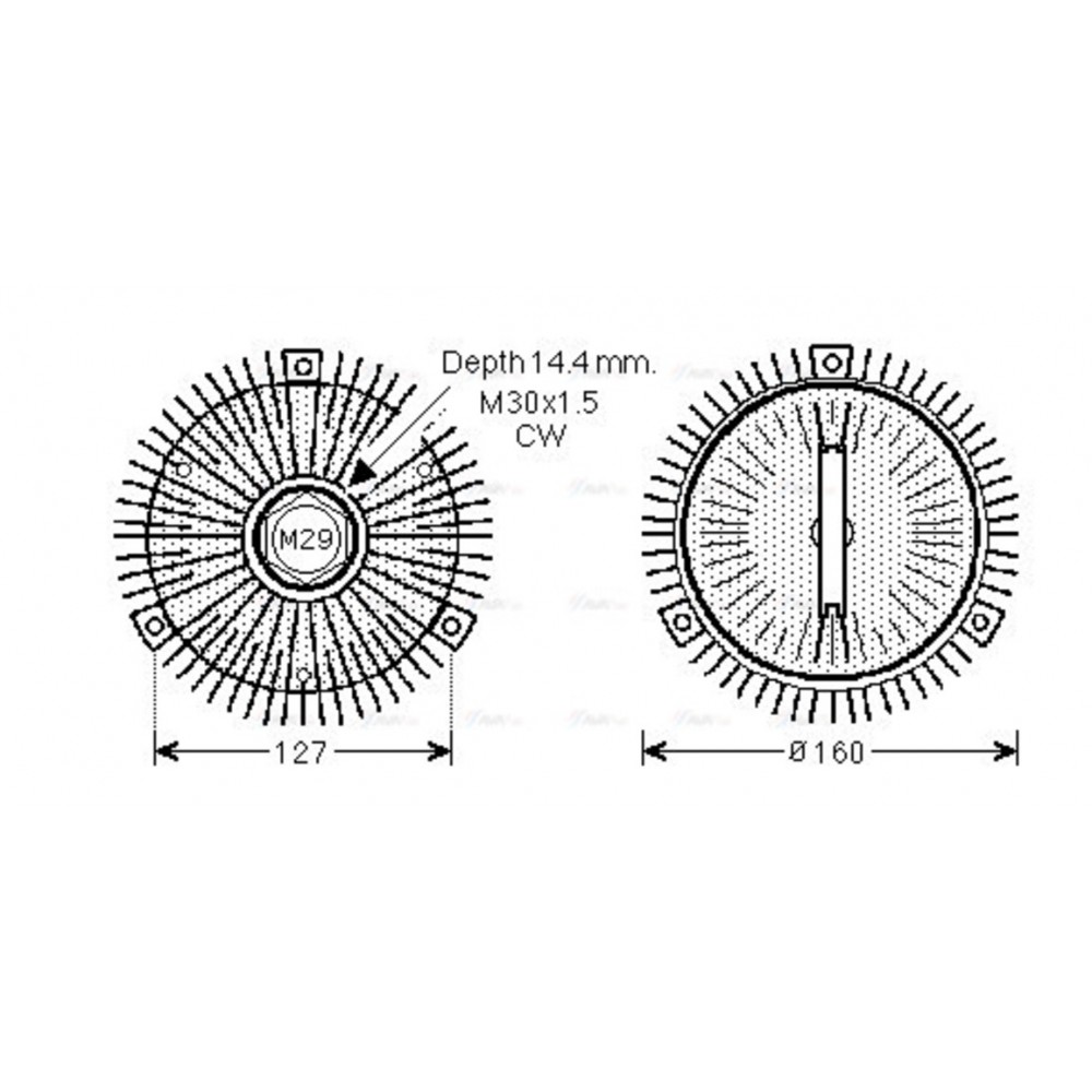 Image for AVA Cooling - Fan Clutch