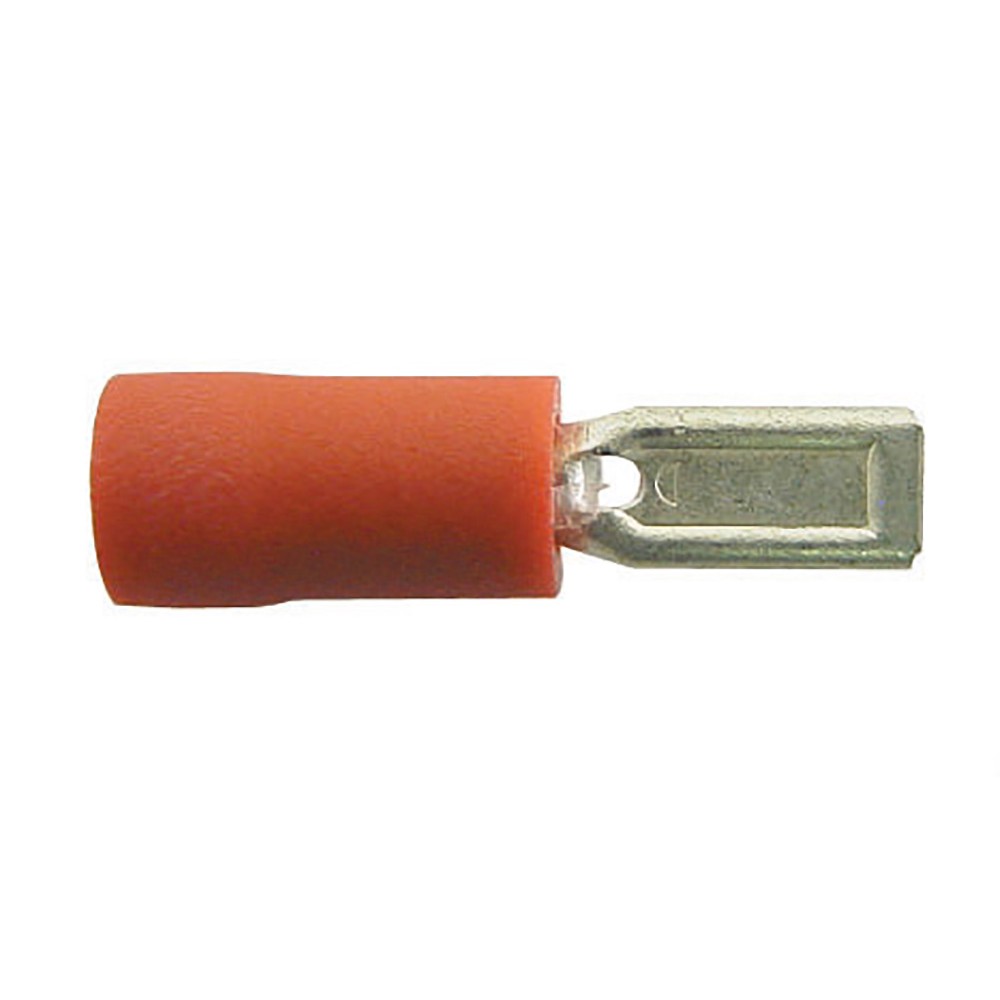 Image for Pearl PWN293 Wiring Connectors - Red - Male Slide-On - 2.8Mm - Pack of 4