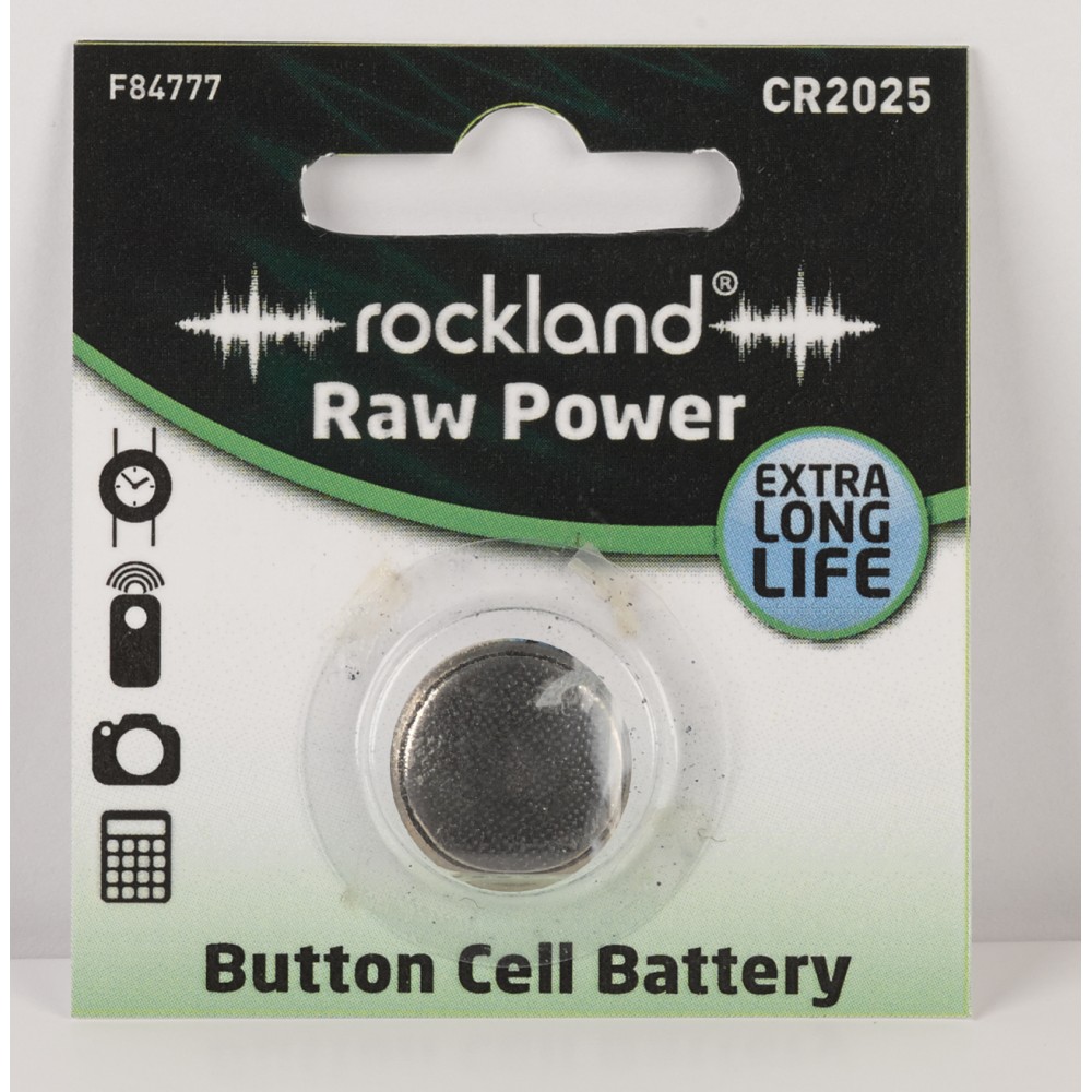 Image for Rockland F84777 CR2025 Raw Power Fob Battery