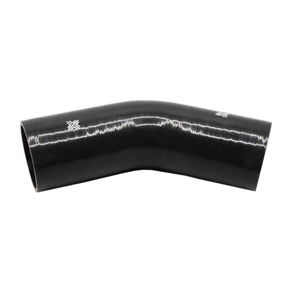Image for Pipercross Performance Silicone HoseBlack 45Ã‚Â° 80mm bore  152