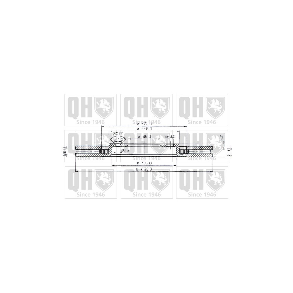 Image for QH BDC3920 Brake Disc