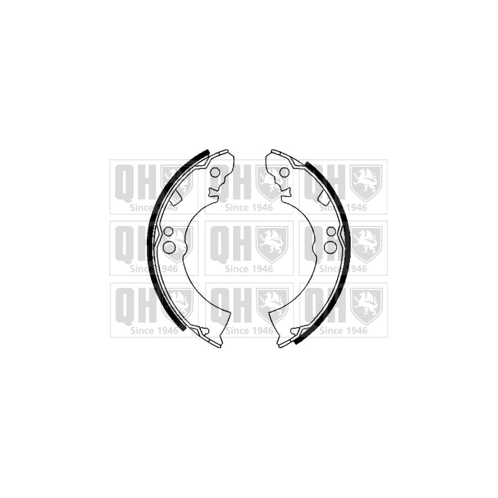 Image for QH BS611 Brake Shoes