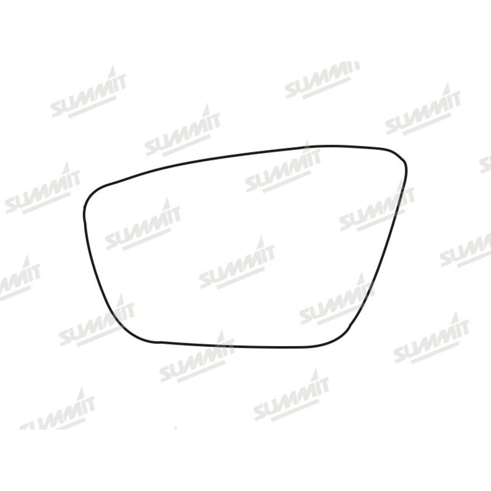 Image for Summit Stick-On std Mirror Glass Ford KA+ 16 on LHS
