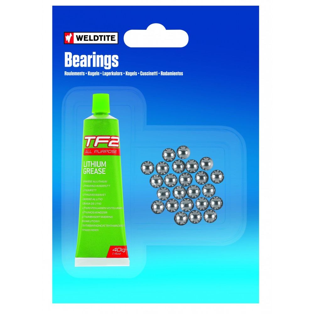 Image for 3/16â€ Ball Bearings and Grease (36 balls)