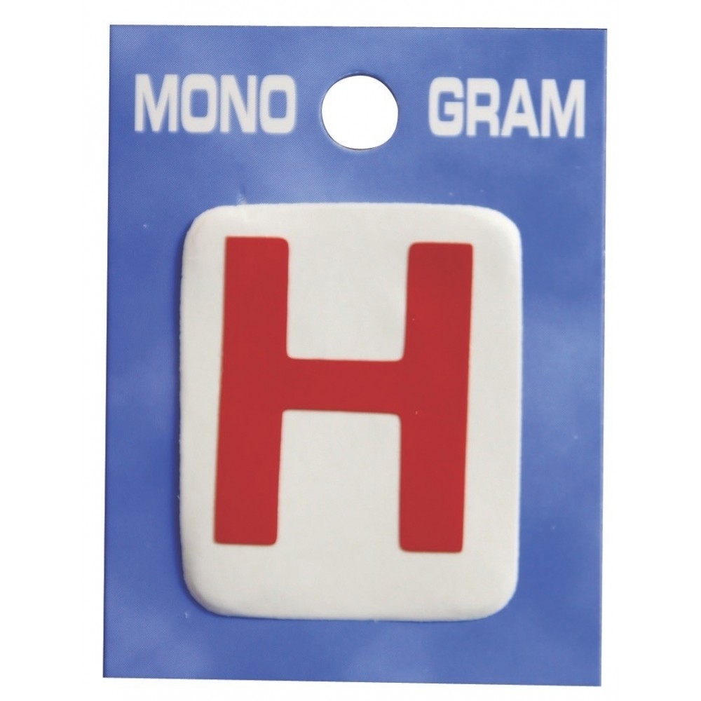 Image for Castle 28RH Monogram 28mm Red H