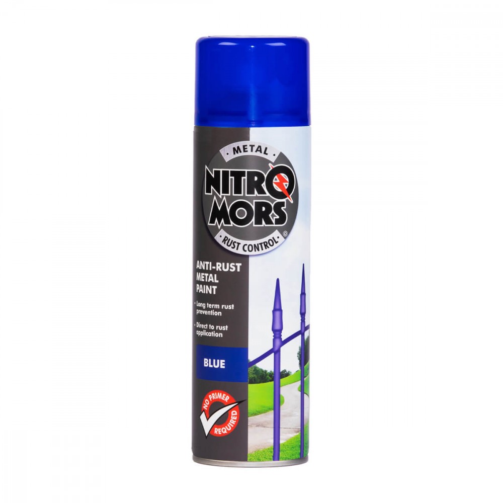 Image for Nitromors Smooth Finish Metal Paint Blue