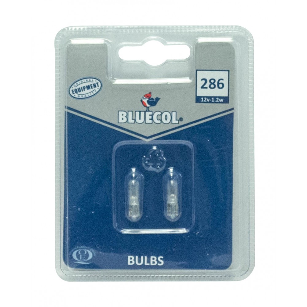Image for Bluecol F83721 Twin Blister Pack 286 Indicator Bulb