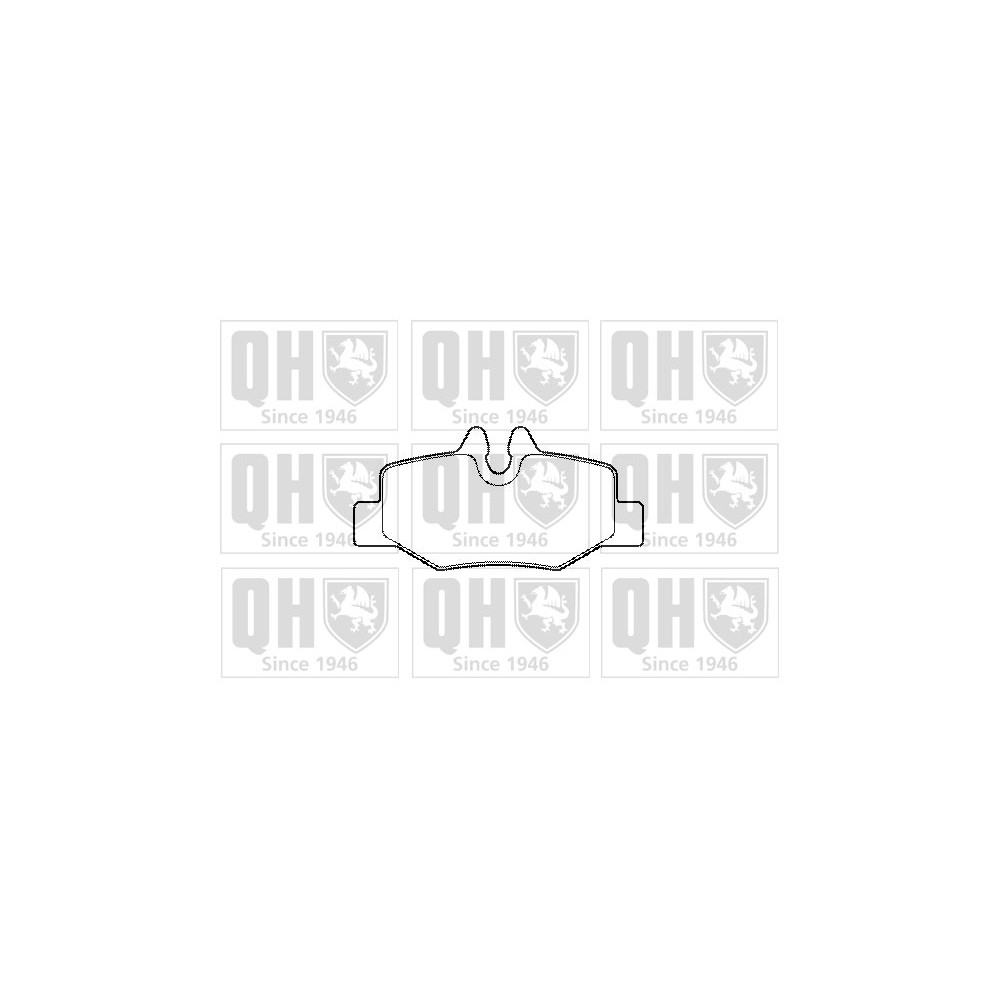 Image for QH BP1434 Brake Pad Set