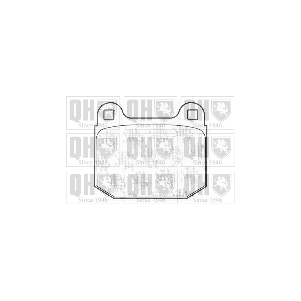Image for QH BP1255 Brake Pad Set