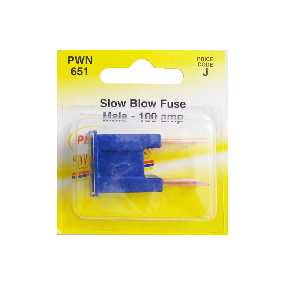 Image for Pearl PWN651 Slow Blow Fuse-Male 100A