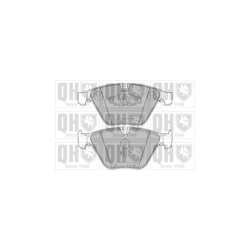 Image for QH BP1605 Brake Pad Set