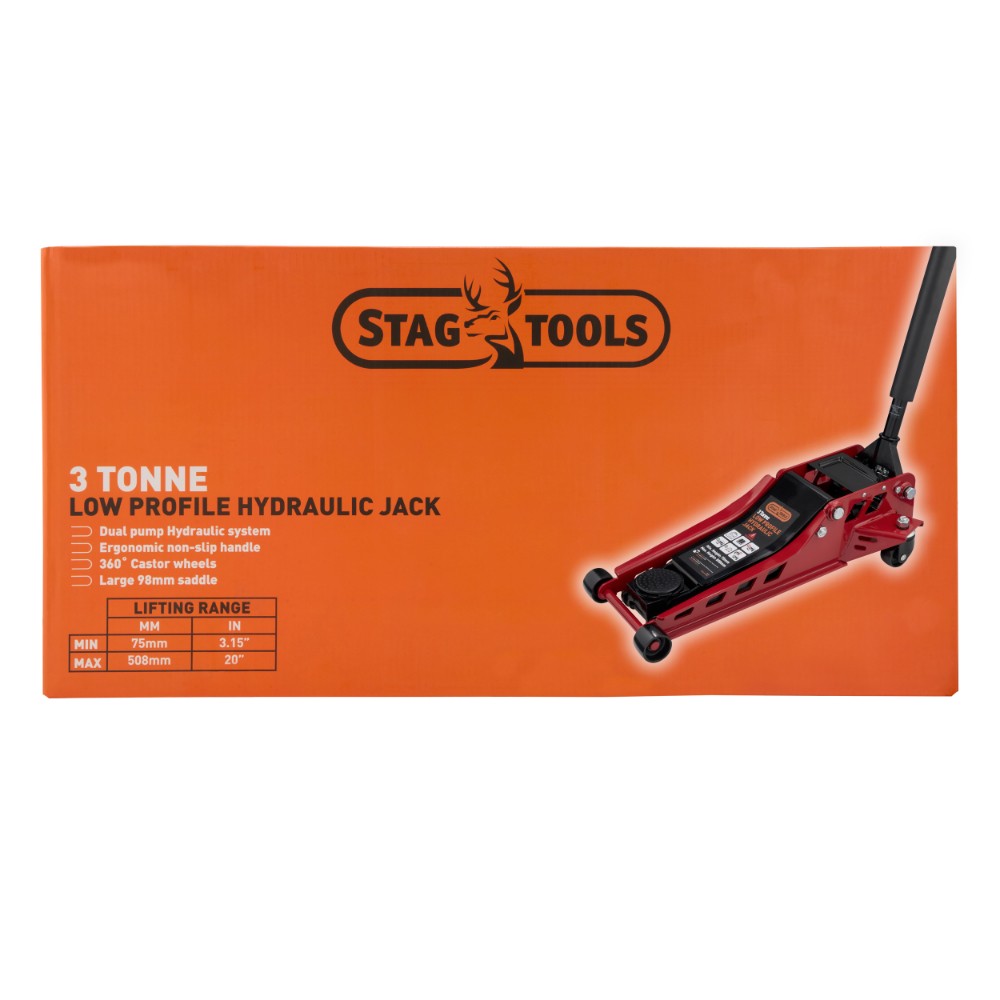 Image for Stag Tools 3T Low Profile Hydraulic Jack
