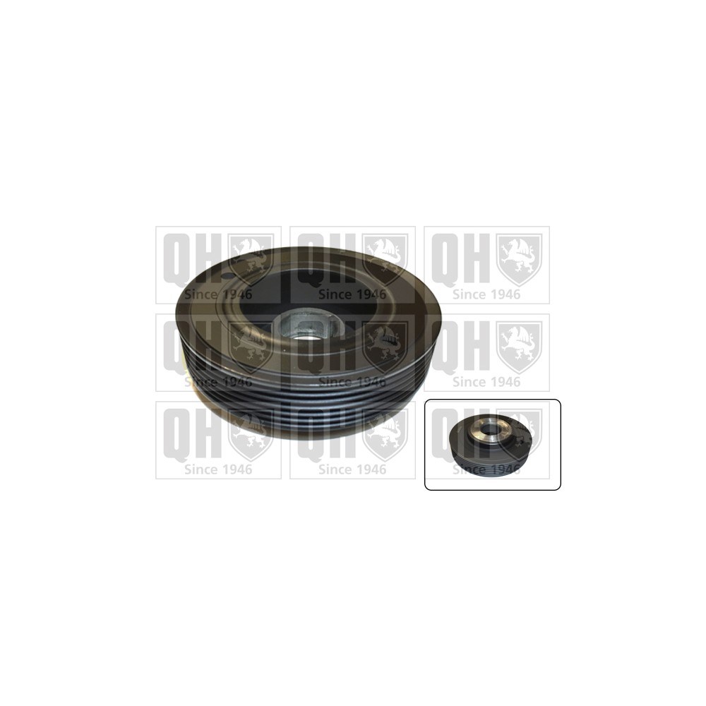 Image for QH QCD64 Crankshaft Damper Pulley