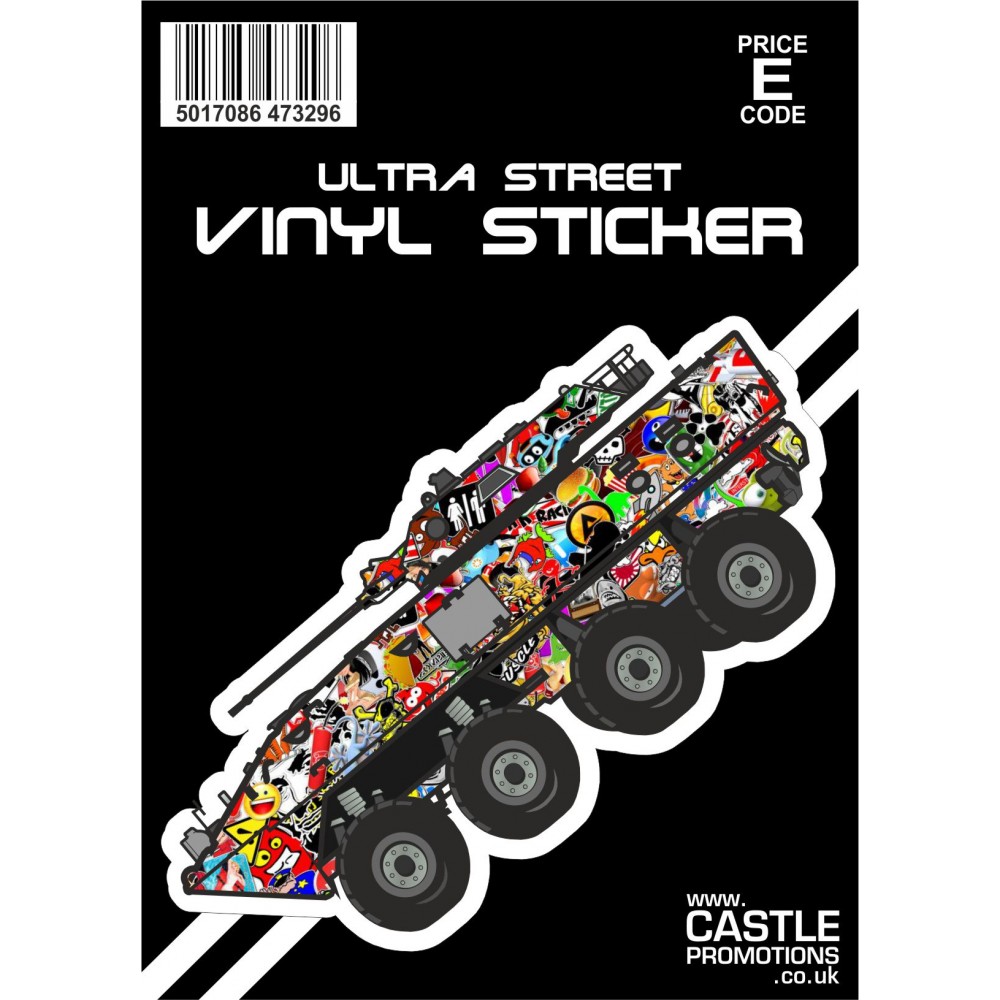 Image for Castle V593 Sticker Bomb Tank