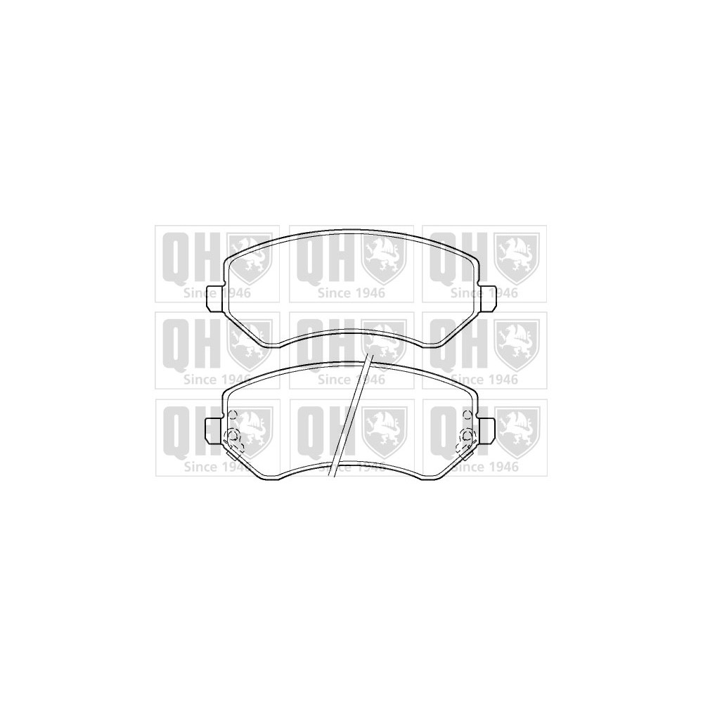 Image for QH BP1344 Brake Pad Set