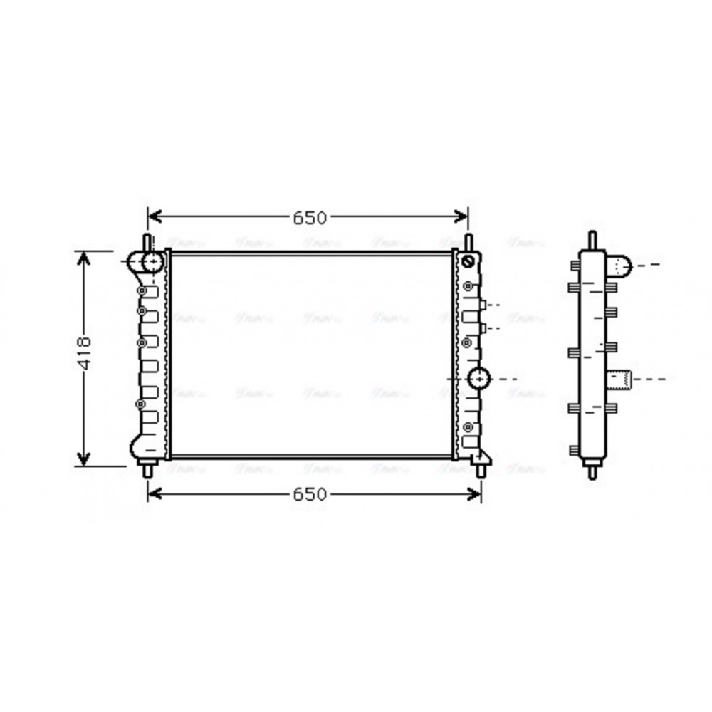 Image for AVA Cooling - Radiator
