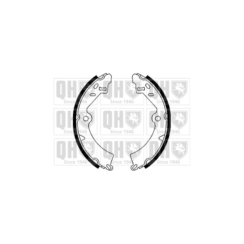 Image for QH BS847 Brake Shoes
