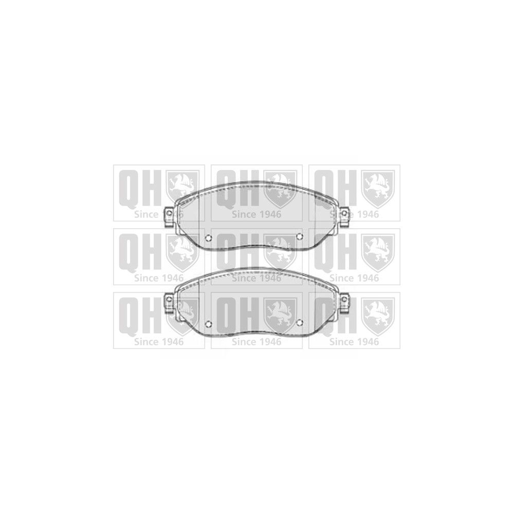 Image for QH BP1868 Brake Pad Set