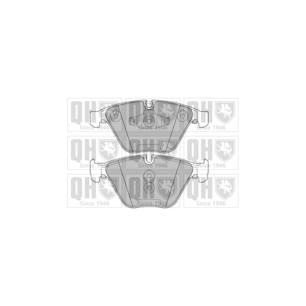 Image for QH BP1689 Brake Pad Set