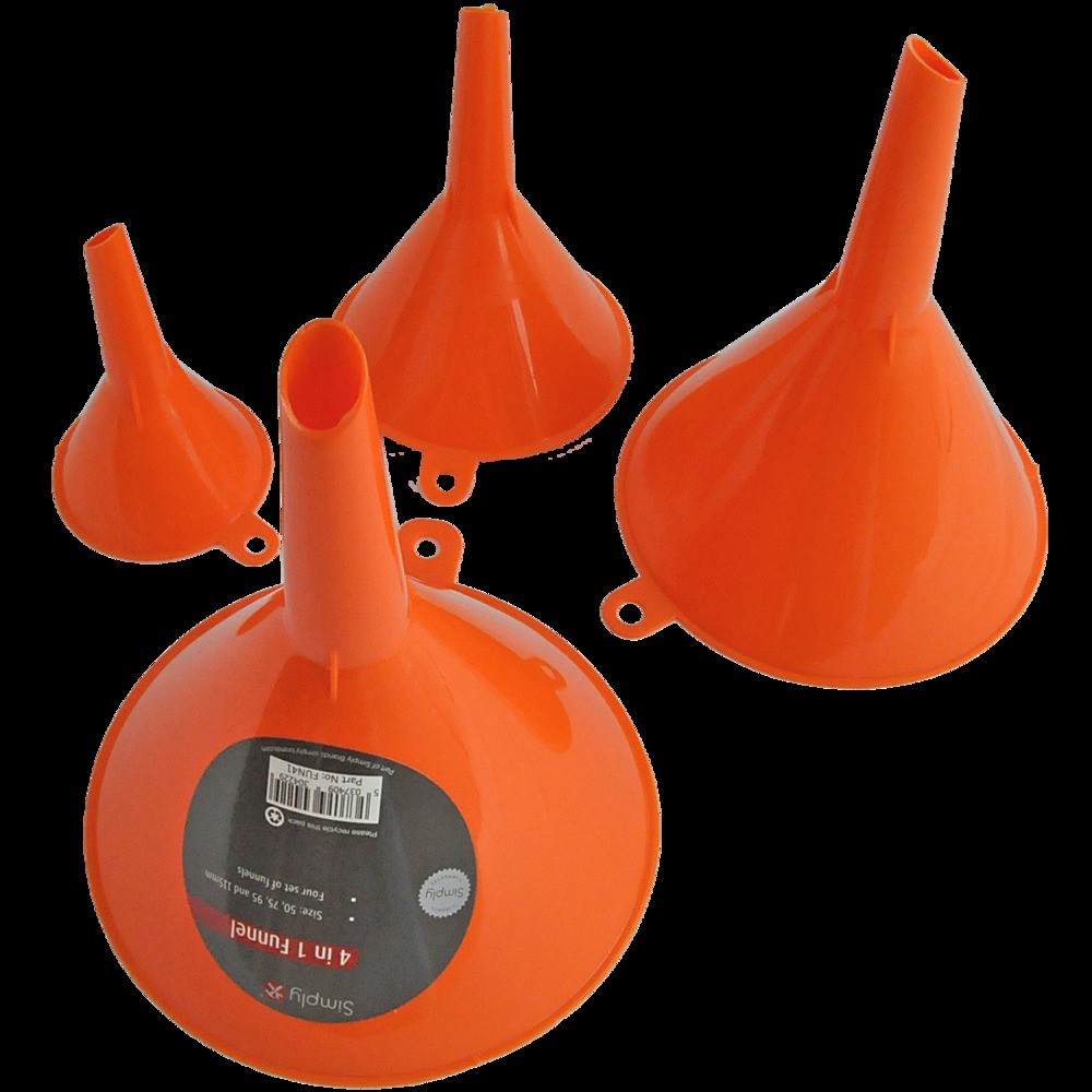 Image for Simply 4In1 Funnel Set 50/75/90/100Mm