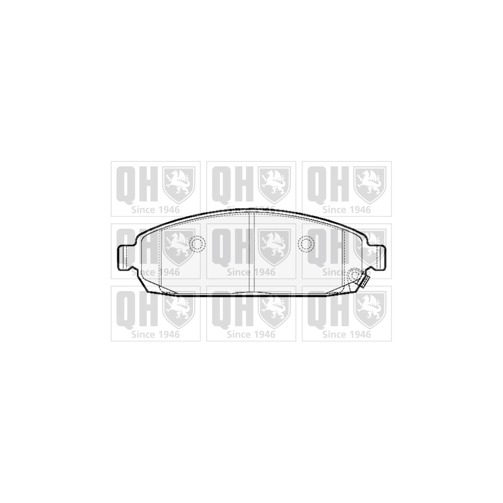 Image for QH BP1511 Brake Pad Set