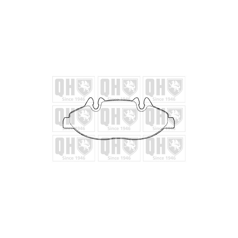 Image for QH BP1433 Brake Pad Set
