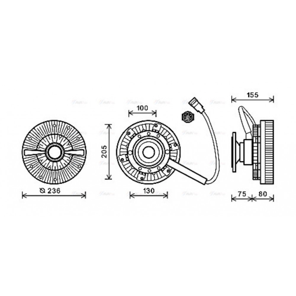 Image for AVA Cooling - Fan Clutch