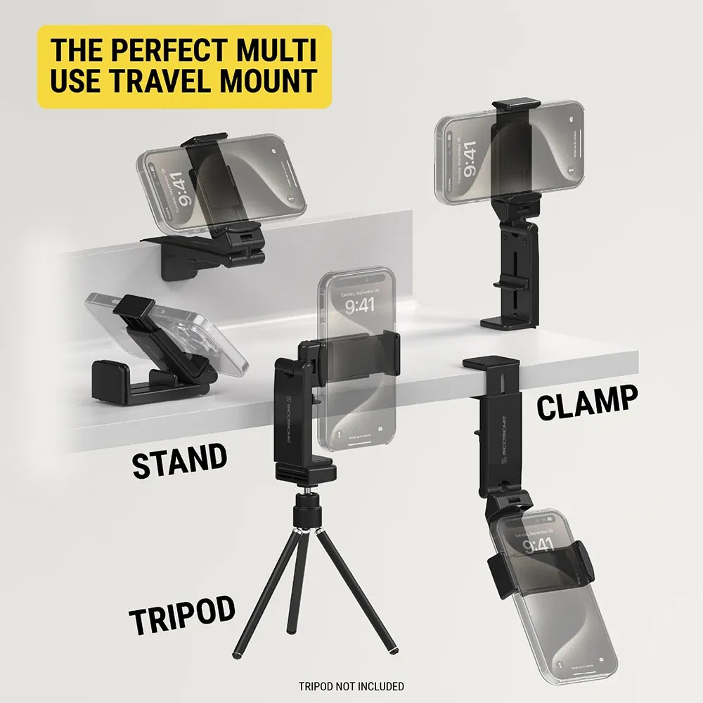 Image for Scosche Travel Clamp Phone Holder