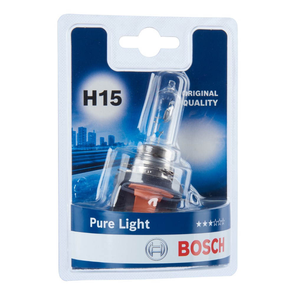 Image for Bosch Pure Light H15 12V 15/55W Single Bulb