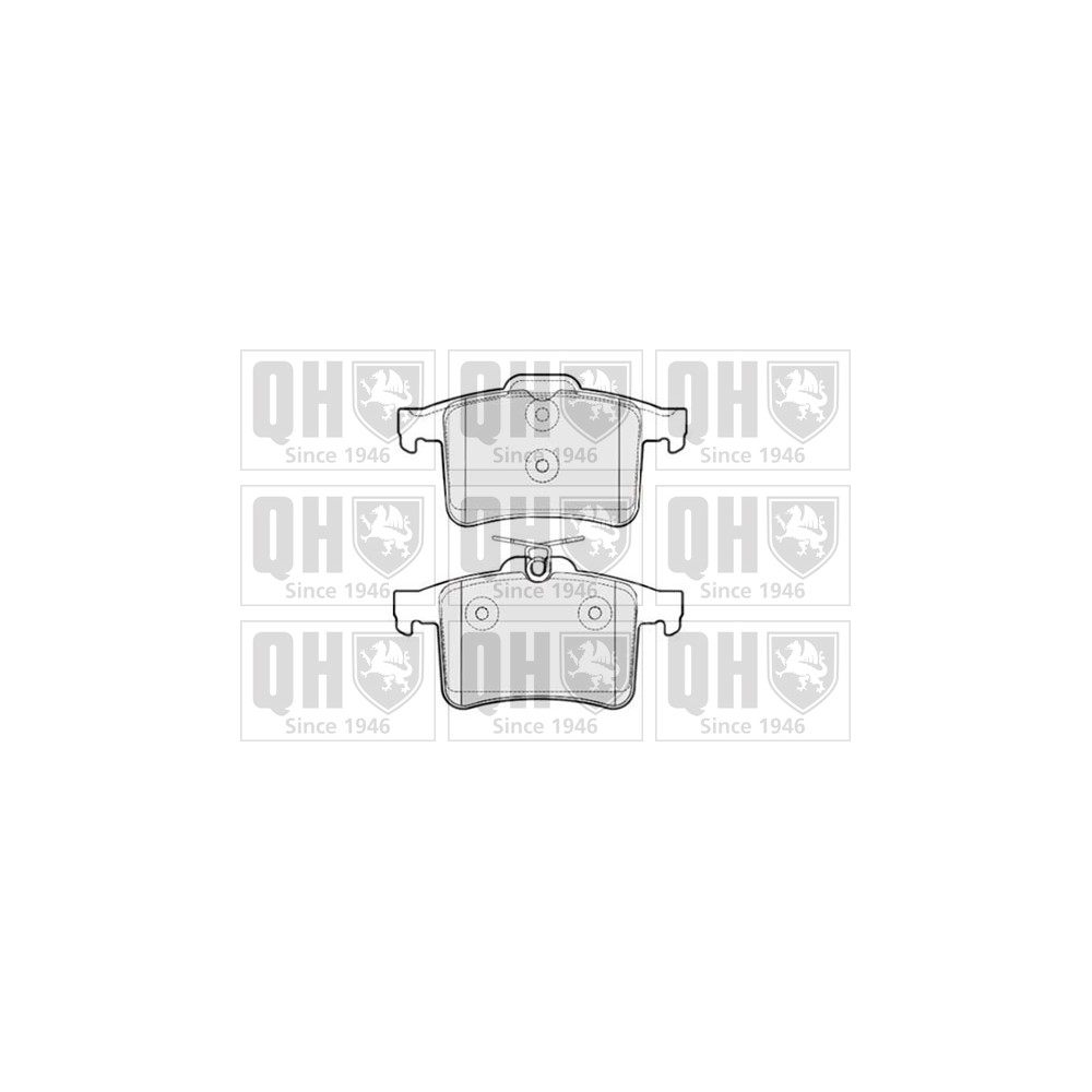 Image for QH BP1781 BRAKE PAD SET