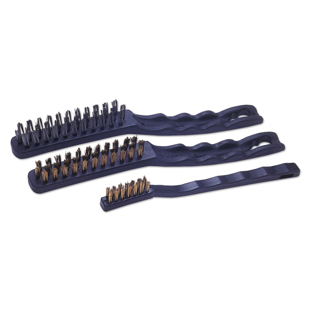Image for Laser 1105 Wire Brush Set - 2 Types/2 Sizes - 3pc