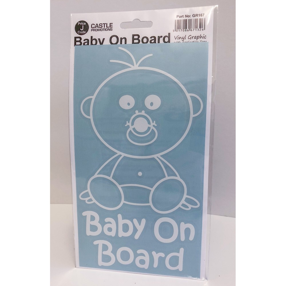 Image for Castle GR167 Baby on Board Graphic