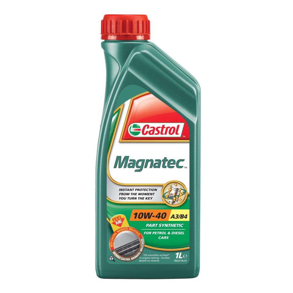 Castrol A79298 Magnatec 10W-40 A3/B4 Semi Synthetic Engine 