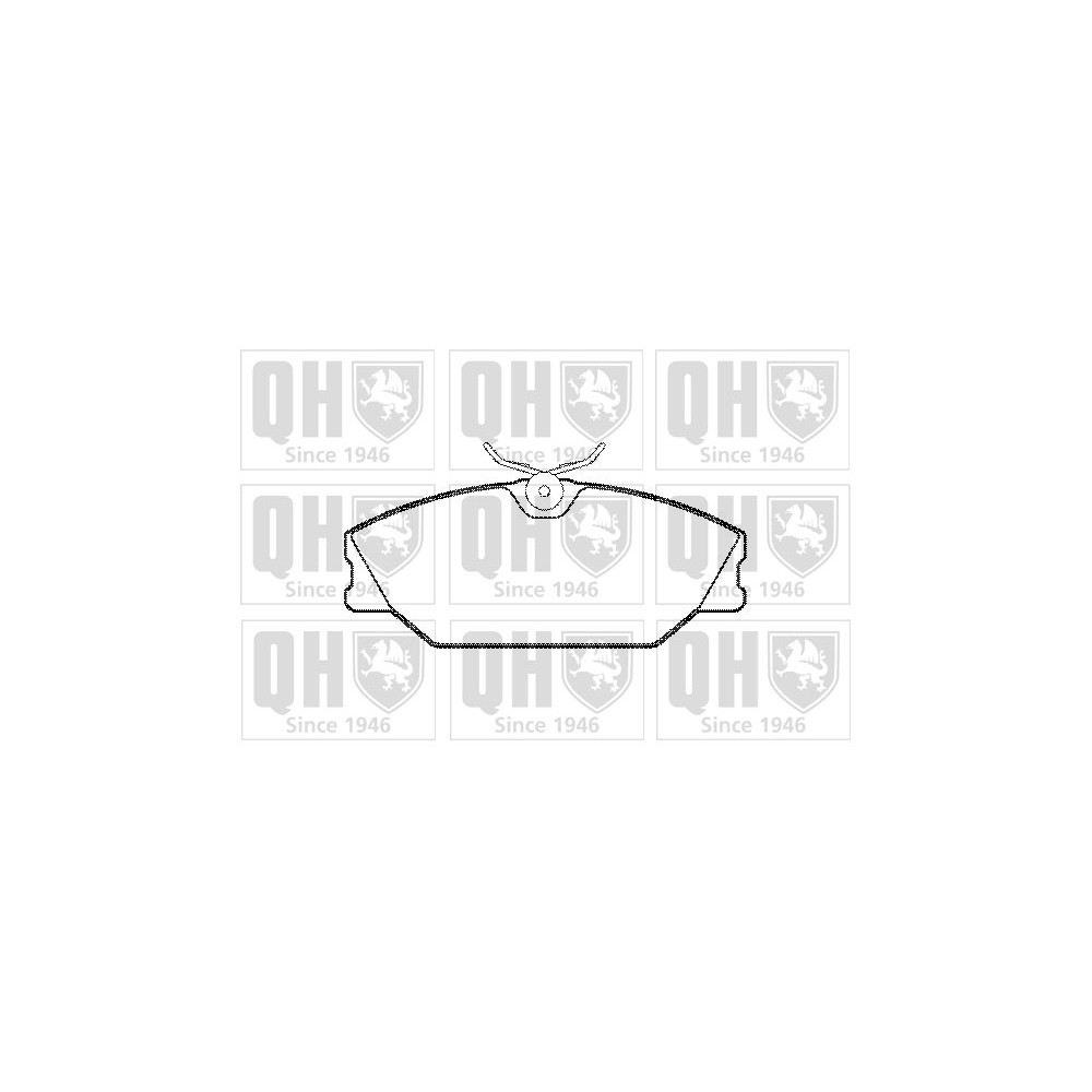 Image for QH BP1228 Brake Pad Set