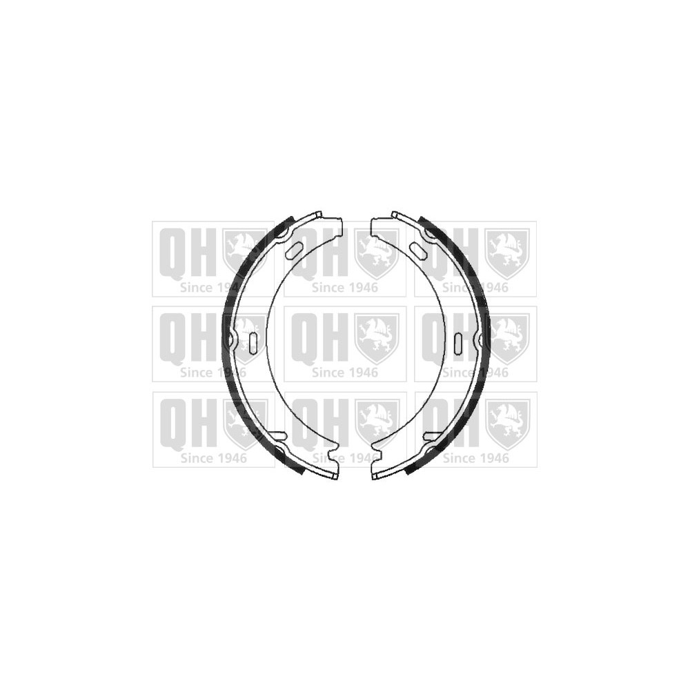 Image for QH BS818 Brake Shoes